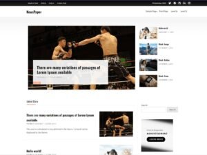 PH News Paper WordPress Theme