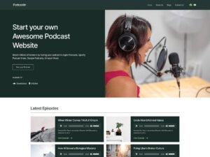 Podcastin WordPress Theme