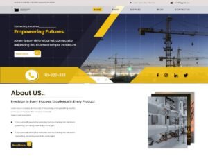 Real Industry WordPress Theme