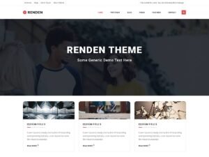 Renden eDark WordPress Theme