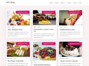 Rits Blog WordPress Theme