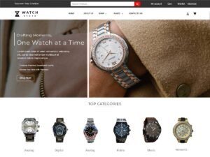 Royal Watch Store WordPress Theme