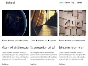 SMMPanel WordPress Theme