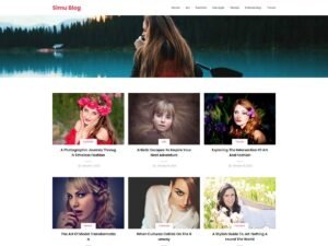 Simu Blog WordPress Theme