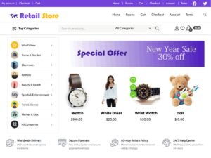 Tech Storefront WordPress Theme