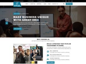 Alpha Marketing Agency WordPress Theme