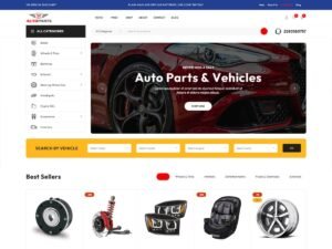 Automotive Store WordPress Theme
