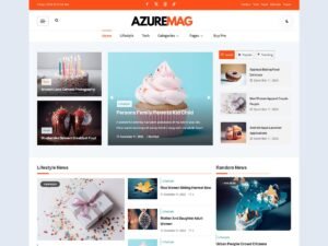 Azure Mag WordPress Theme