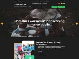 Charity House WordPress Theme