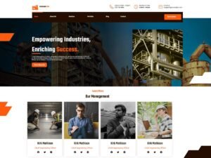 Classic Industry WordPress Theme