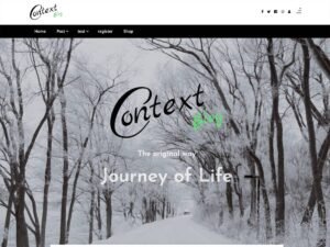 Context Blog post attractions WordPress Theme
