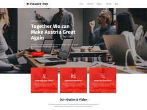 Finance Elementor WordPress Theme