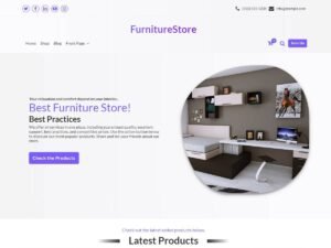 Furniture Store WordPress Theme