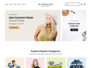 Glamourhub WordPress Theme
