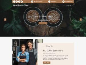 Goldy Cafe WordPress Theme