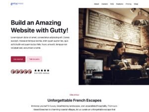 Gutty WordPress Theme