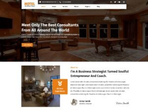 Hotel Suite WordPress Theme