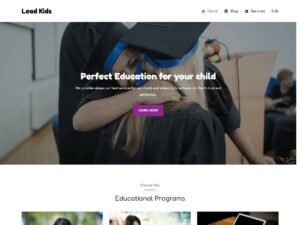 Lead Kids WordPress Theme
