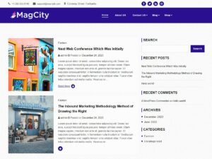Magcity WordPress Theme