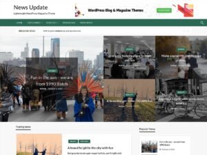 News Update WordPress Theme