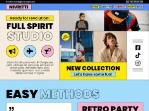 Nivritti portfolio business WordPress Theme