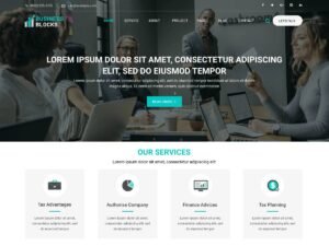 One Business Blocks WordPress Theme