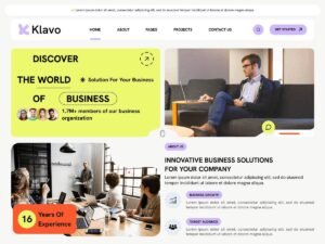 One Page Blocks users businesses WordPress Theme