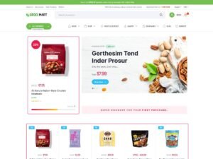 Organic Food Store WordPress Theme