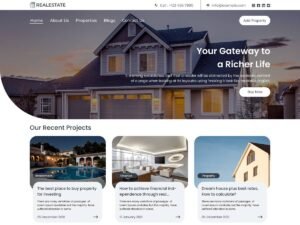 Real Estate Property WordPress Theme