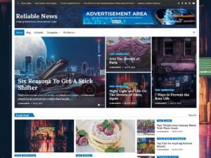 Reliable News WordPress Theme