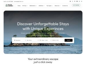 Travel Journey WordPress Theme