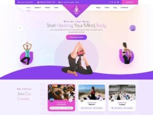 Yoga Master WordPress Theme