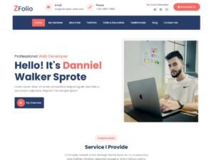 Zfolio WordPress Theme