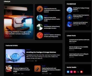 Responsive News WordPress Theme