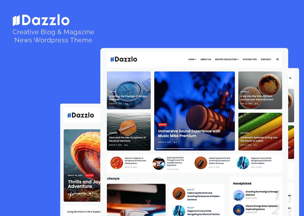 blog magazine wordpress blog theme