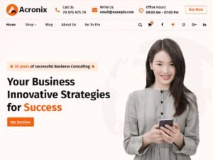Acronix generation generations WordPress Theme