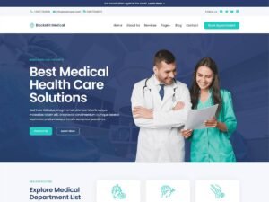 Blockskit Medical types websites WordPress Theme