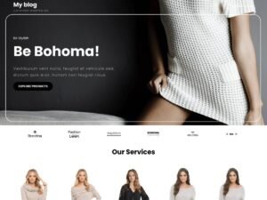 Bohoma amp design WordPress Theme