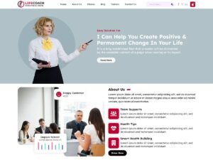 Expert Life Coach design coaches WordPress Theme