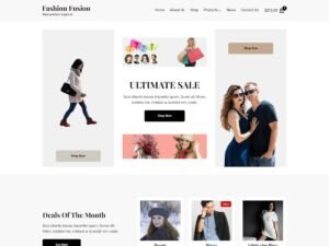 FashionFusion e – WordPress Theme