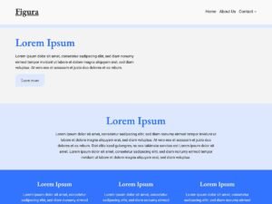 Figura website block WordPress Theme