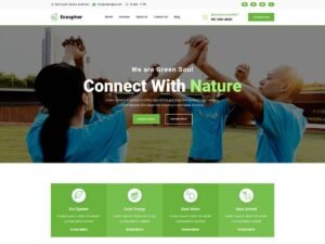 Gutenify Ecosphere website plugin WordPress Theme
