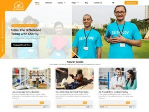 NGO Fundraiser ngos stories WordPress Theme
