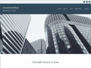 Osom Business block WordPress Theme