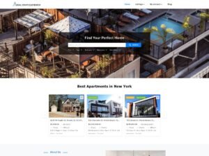 Real Estate Elementor property design WordPress Theme