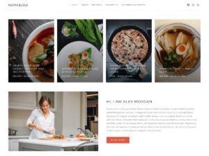 Recipe Blogz food recipes WordPress Theme