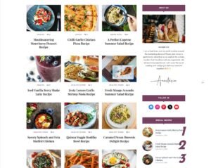 Restaurant Recipe WordPress Theme