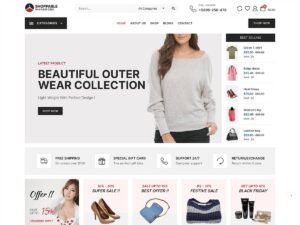 Shoppable Wardrobe ecommerce sites WordPress Theme