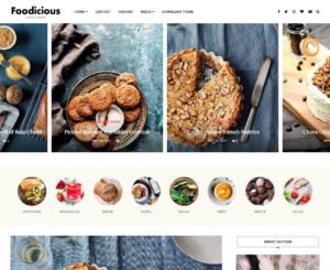 WordPress Food Blog Website Design