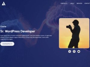 Anmona editing block WordPress Theme
